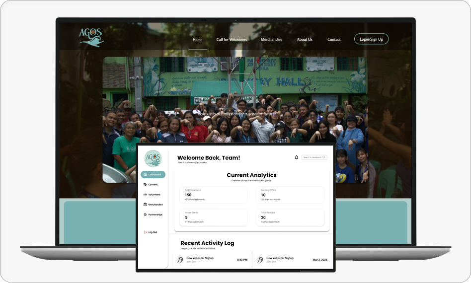 Project AGOS Responsive Mockups